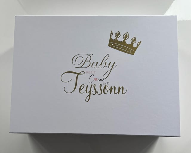 Coffret bébé bleu roi – Image 5