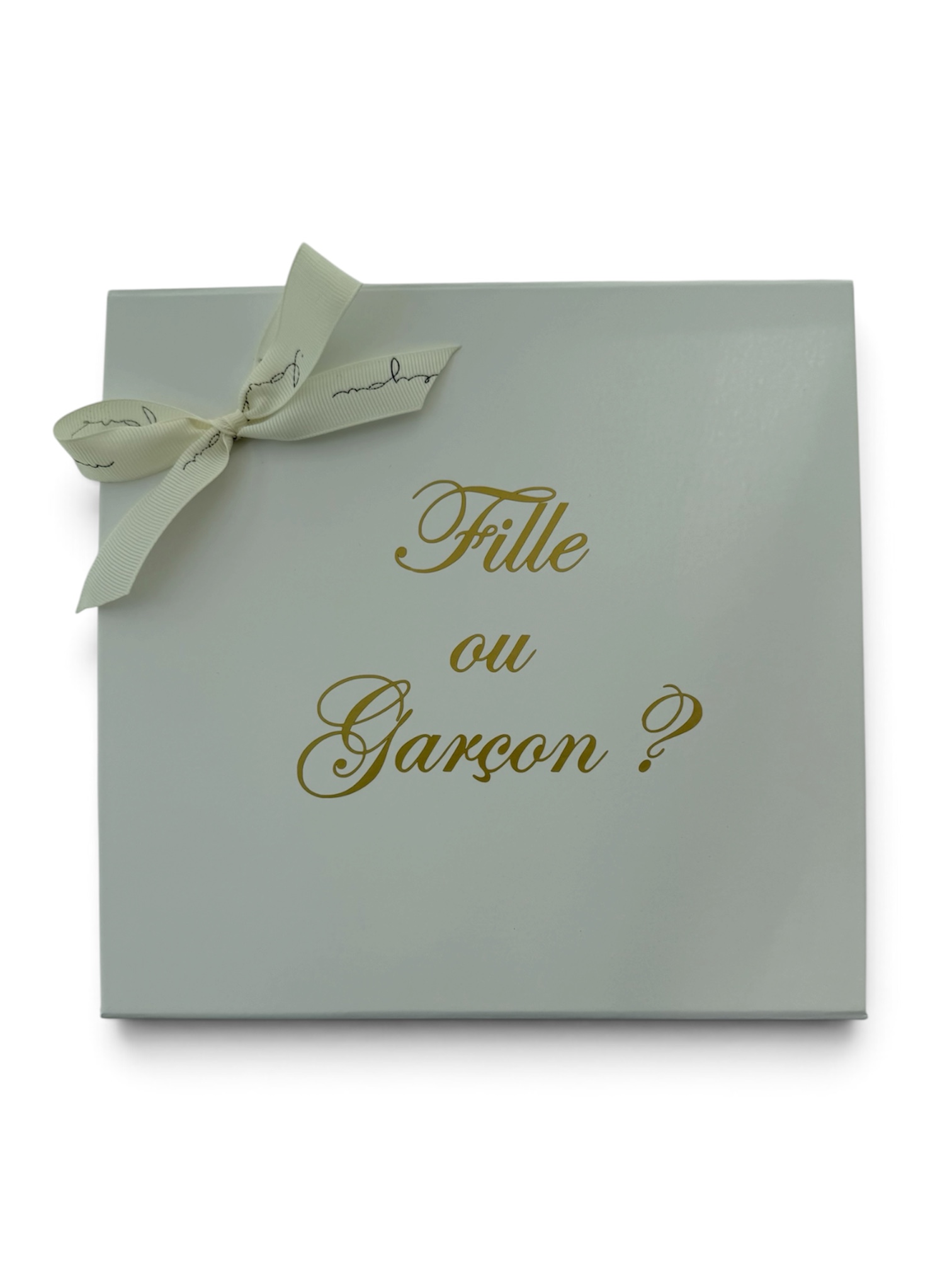 Boite cadeau à personnaliser